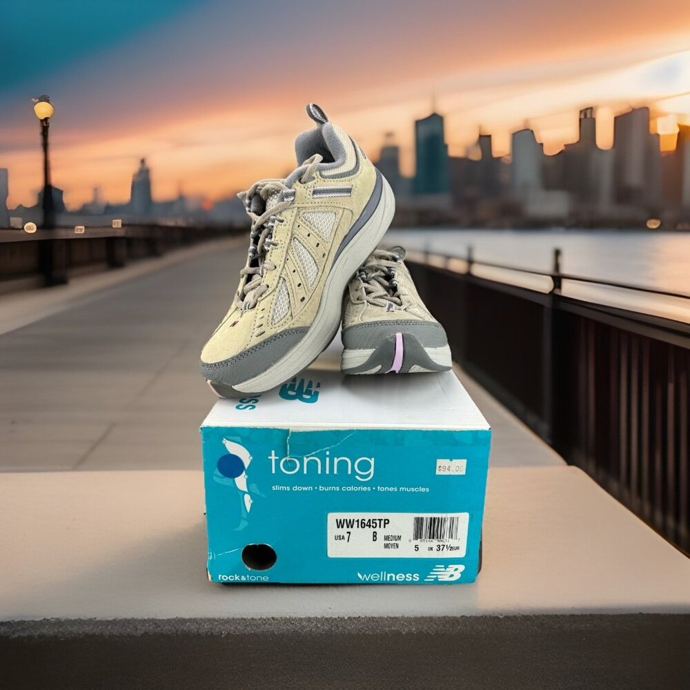 ✅New Balance 1645 Rock and Tone Walking Shoes Women's 7B WW1645TP * DISCOLORED